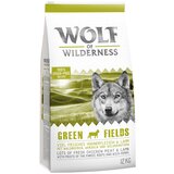 Wolf of Wilderness Varčno pakiranje: 2 x 12 kg - Green Fields - jagnjetina Cene