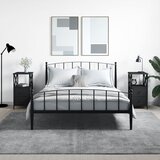 vidaXL Noćni ormarići 2 kom crni 34 x 35 5 x 70 cm konstruirano drvo Cijene