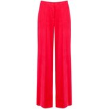 Rinascimento Lahkotne hlače & Harem hlače CFC0129100003 Rdeča | Shoptok.si