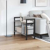 vidaXL Knjižna polica Siva Sonoma 75 x 30 x 58,5 cm Konstruiran les | Shoptok.si