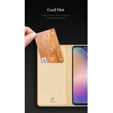 Dux ducis Skin Pro - preklopna maska za Samsung Galaxy A54 zlatna | shoptok.hr