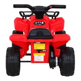 Quad Štirikolesnik na akumulator Storm - rdeč | Shoptok.si