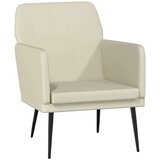  Naslanjač krem 61x78x80 cm umetno usnje, (20702238) | Shoptok.si