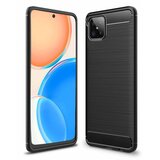  Techsuit Carbon Silicone maska za Honor X8 -crna | shoptok.hr