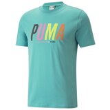 Puma Turquoise Men's T-Shirt with Graphic Print - Men's | shoptok.hr