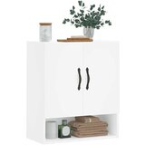 vidaXL Stenska omarica bela 60x31x70 cm inženirski les | Shoptok.si