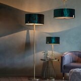  Endon 95839 - Luster na šipci HAYFIELD 3xE27/40W/230V mesing/zeleno | Eponuda.com