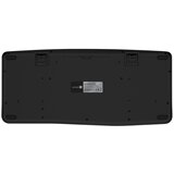 Connect IT CKM-6010-CS - Ergonomska bežična tastatura i miš crne boje | Eponuda.com