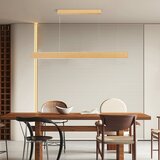  Brilagi - LED prigušiva luster na sajli SLIMLINE LED/40W/230V 3000-6000K dekor hrasta+daljinski upravljač | Eponuda.com