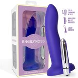 ENGILY ROSS Dildox Vibrating Color Changing Liquid Silicone Dildo S 14cm Purple Cijene