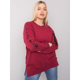 RELEVANCE Tunic-RV-TU-7158.76P-burgundy | Shoptok.si