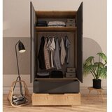 Hanah home Ormar Flora 90, Antracit | Eponuda.ba