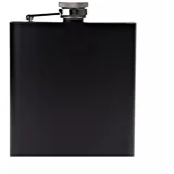 Harvey Makin - Pljoska - Harvey Makin, Gentleman, 6oz, Black