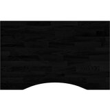 vidaXL Mizna plošča temno rjava 80x60x2,5 cm trdna hrastovina | Shoptok.si