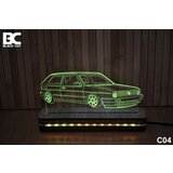 Black Cut 3D lampa jednobojna - golf ( C04 ) Cene
