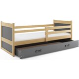 Rico Drveni dječji krevet - bukva - sivi - 190*80cm | shoptok.hr