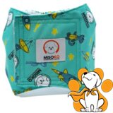 Misoko diapers Reusable Male Rockets Mint M, Periva Pelena Za Mužjake Cene
