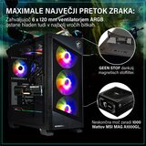 GREED MK5 AMD Pro - Gaming Pc / računalnik - Ryzen 7 7800X3D + Nvidia Geforce RTX 5080 16GB - 5,0 GHZ - 32GB DDR5 RAM - 2TB SSD - WLAN + Win11 Pro, (22006756) | Shoptok.si