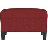  Stolček za noge vinsko rdeč 60x50x41 cm blago, (20983689) | Shoptok.si