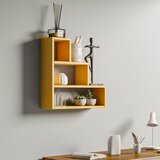 Woody Fashion Piramit - Yellow Yellow Wall Shelf