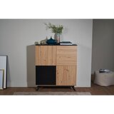 P & B VISOKA KOMODA, rjava | Shoptok.si