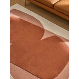 MADE Oranžna/bež ročno tkana volnena preproga 200x290 cm Kinney – | Shoptok.si