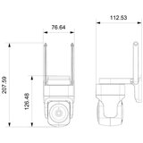  Immax NEO 07793L - Pametna spoljašnja kamera sa CUBE senzorom 4MP, 5V, IP65, Wi‑Fi, Tuya | Eponuda.com