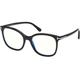 Tom Ford Ženski okvir za dioptrijske naočare Blue block 0FT6089-B 154, Crni Cene