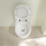 Villeroy & Boch viseča brezrobna WC školjka s počasnim zapiranjem AVENTO 5656 RS 01 White Alpin | Shoptok.si