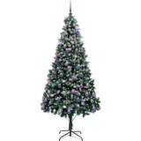  Umjetno božićno drvce Zelena 240 cm PVC i Čelik i Plastika | shoptok.hr
