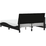  Krevet s madracem Hanko crni 120 x 200 cm od tkanine | shoptok.hr