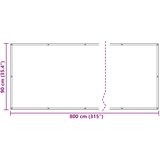  Balcony ekran Tamno crvena 90 x 800 cm | shoptok.hr