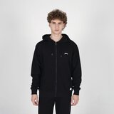 Slazenger Muški duks sa kapuljačom Kendal full zip, Crni Cene