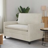 SOFA Krem 126 x 81 x 87,5 cm Baršun | shoptok.hr
