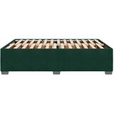  Okvir za krevet bez madraca tamnozeleni 140x200 cm baršunasti | shoptok.hr