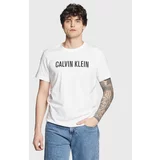 Calvin Klein Swimwear Majica Logo KM0KM00836 Bela Regular Fit