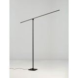 Nova Luce Mat crna metalna LED stojeća svjetiljka sa savitljivom konstrukcijom/s mogućnosti zatamnjivanja (visina 144 cm) Tenso – | shoptok.hr