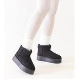 Gemre Black casual high platform snow boots Thaisa | ePonuda.com