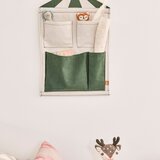 OYOY Mini Zeleni/krem tekstilni viseći organizator 40x1x60 cm Circus – | shoptok.hr