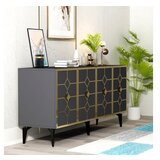 Hanah home cagla - anthracite, gold anthracitegold console | ePonuda.com