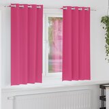  Zavjese za blackout s prstenovima 2 pcs Svijetlo Ružičasta | shoptok.hr
