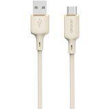 Dudao Ojačani kabel SR USB-A - USB-C 5A 1m bež, (21831673) | Shoptok.si