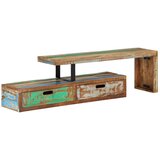 Maison Chic TV omarica - TV stojalo - Televizijska omarica trden predelan les, (21698708) | Shoptok.si