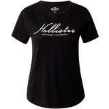 Hollister Majica črna / bela | Shoptok.si