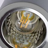SPOT svetiljka JUPITER 1xE27/20W/230V, prečnik 9,8 cm, siva | Eponuda.com