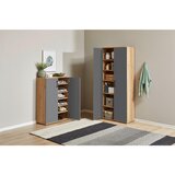 XORA omara za čevlje antracit, hrast artisan | Shoptok.si