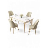 Hanah home Trpezarijski set, 5 dijelova, svijetlozelena Cijene