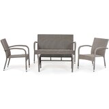 Green Bay Baštenski set sto i 3 stolice Ravena, Sivi | Eponuda.com
