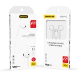 Dudao In-ear slušalke X3C z USB-C priključkom, bele, (21979809) | Shoptok.si
