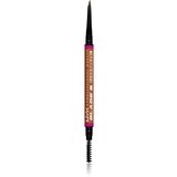NYX Professional Makeup Blade & Shade svinčnik za obrvi s krtačko odtenek 05 Auburn g | Shoptok.si